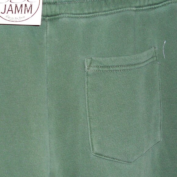 NWT Sand Jamm XS Green Unisex Sweatpants Drawstring Waist Pockets - Picture 4 of 8